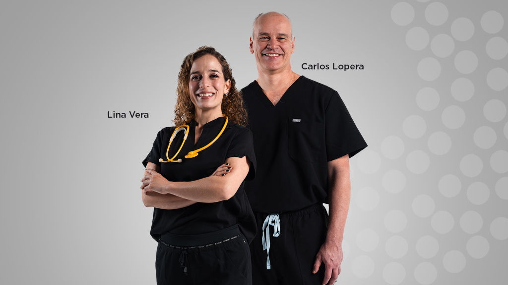 Dra. Lina Vera y Dr. Carlos Lopera, fundadores de Bariatric Latam